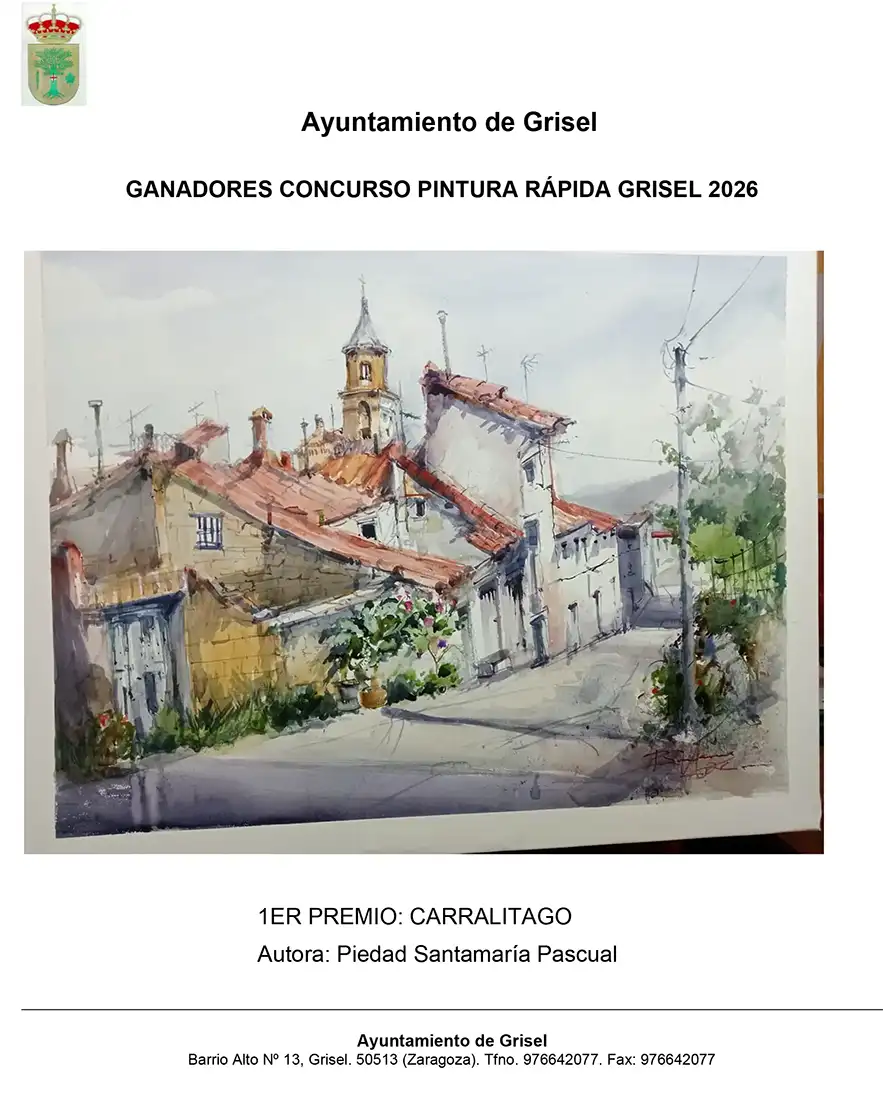 1 premio concurso pintura rápida Grisel 2026